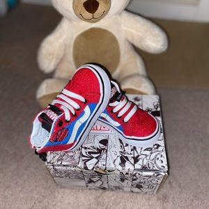 Marvel spider man vans